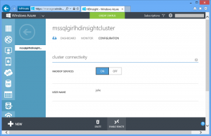 HDInsight Cluster Configuration : Enable Remote