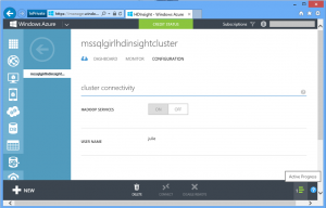 HDInsight: Enabling remote desktop