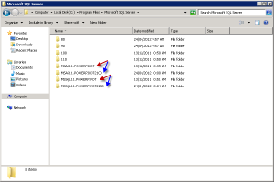 SQL Server 2012 Directories after Upgrade RC0 to RTM in Sharepoint 2010