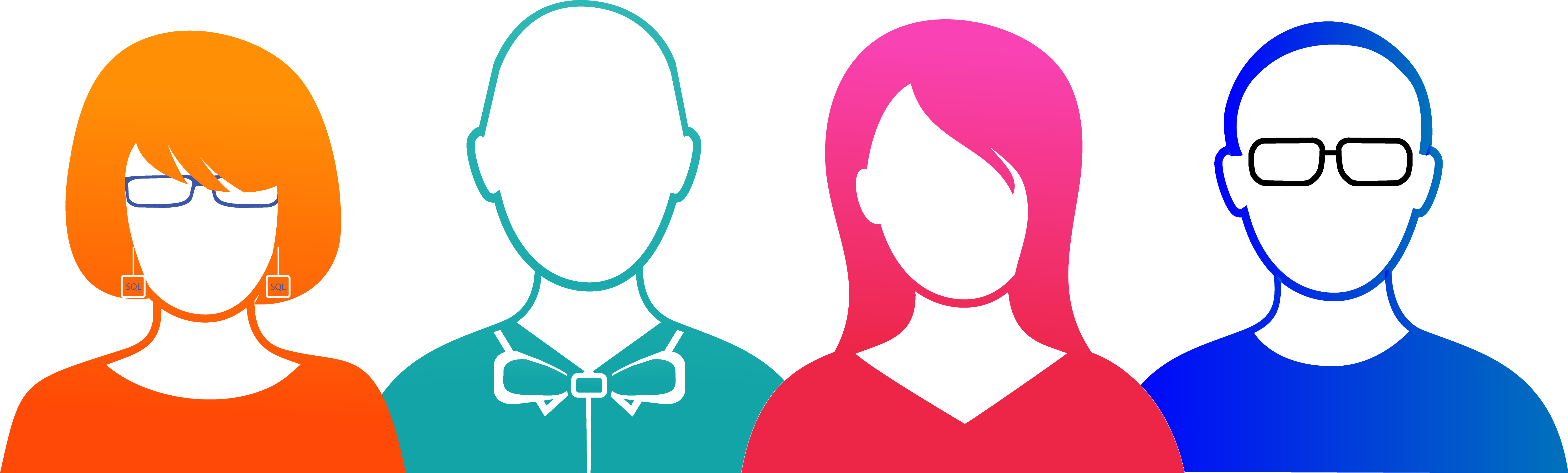 User Avatars — Customizable Vector Profile Pictures