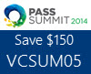 PASS Summit Save $150 off with VCSUM05